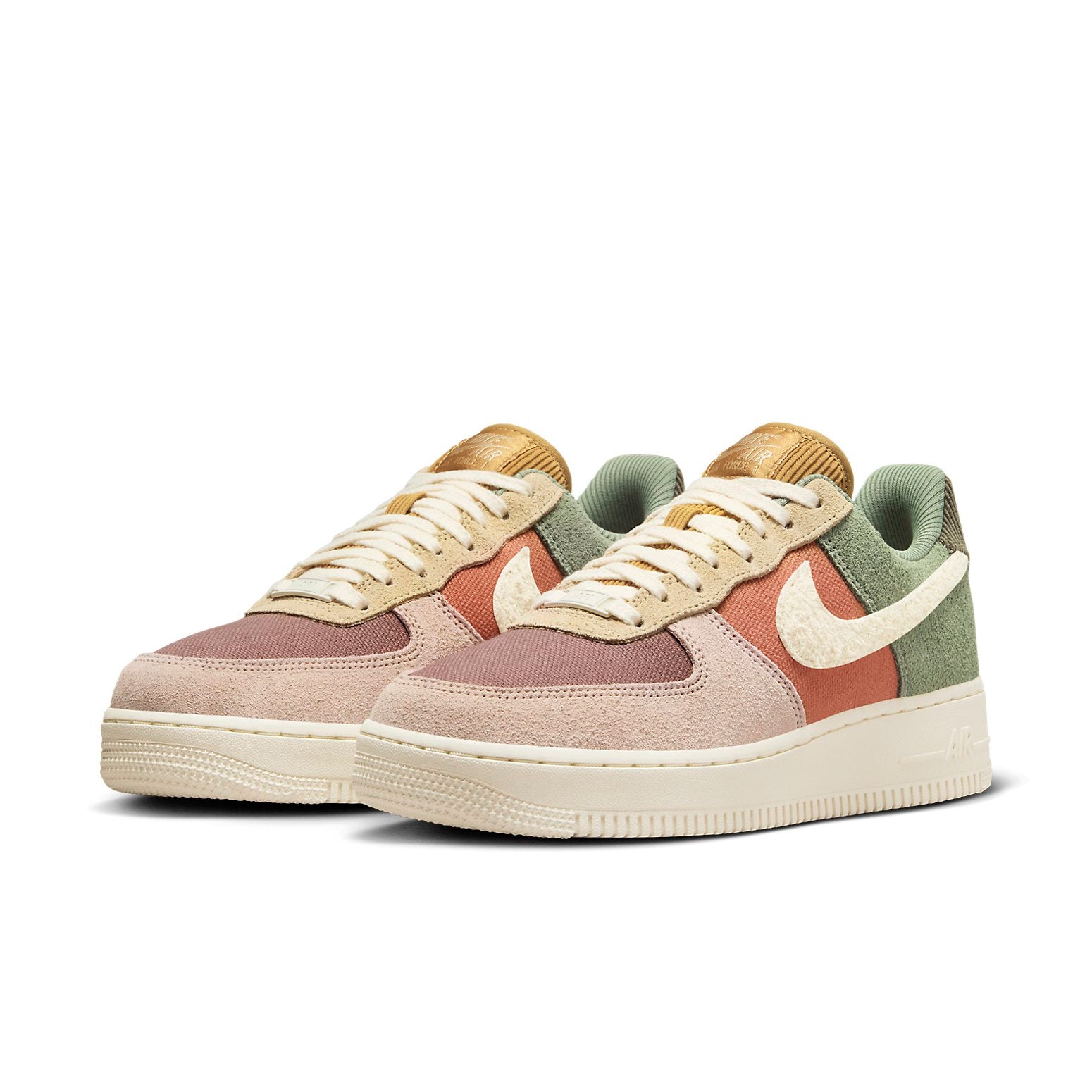 Nike Air Force 1 '07 LX 'Oil Green Terra Blush'