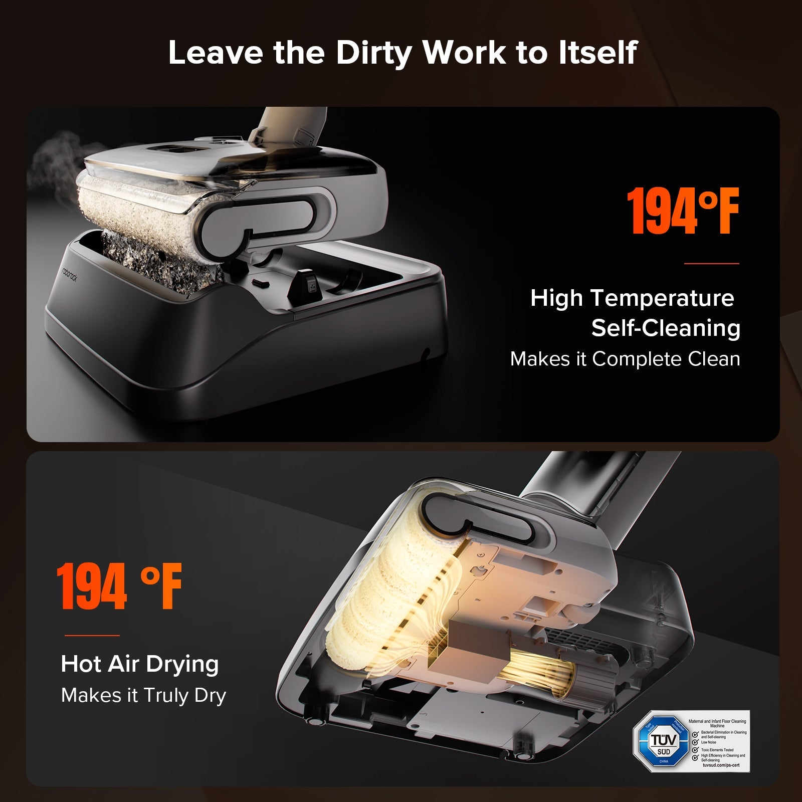 Roborock F25 GT Wet and Dry Vacuum Cleaner Roborock US Official Store