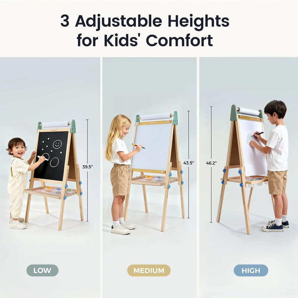 Tiny Land® 3-in-1 Art Easel for Kids Tiny Land INC