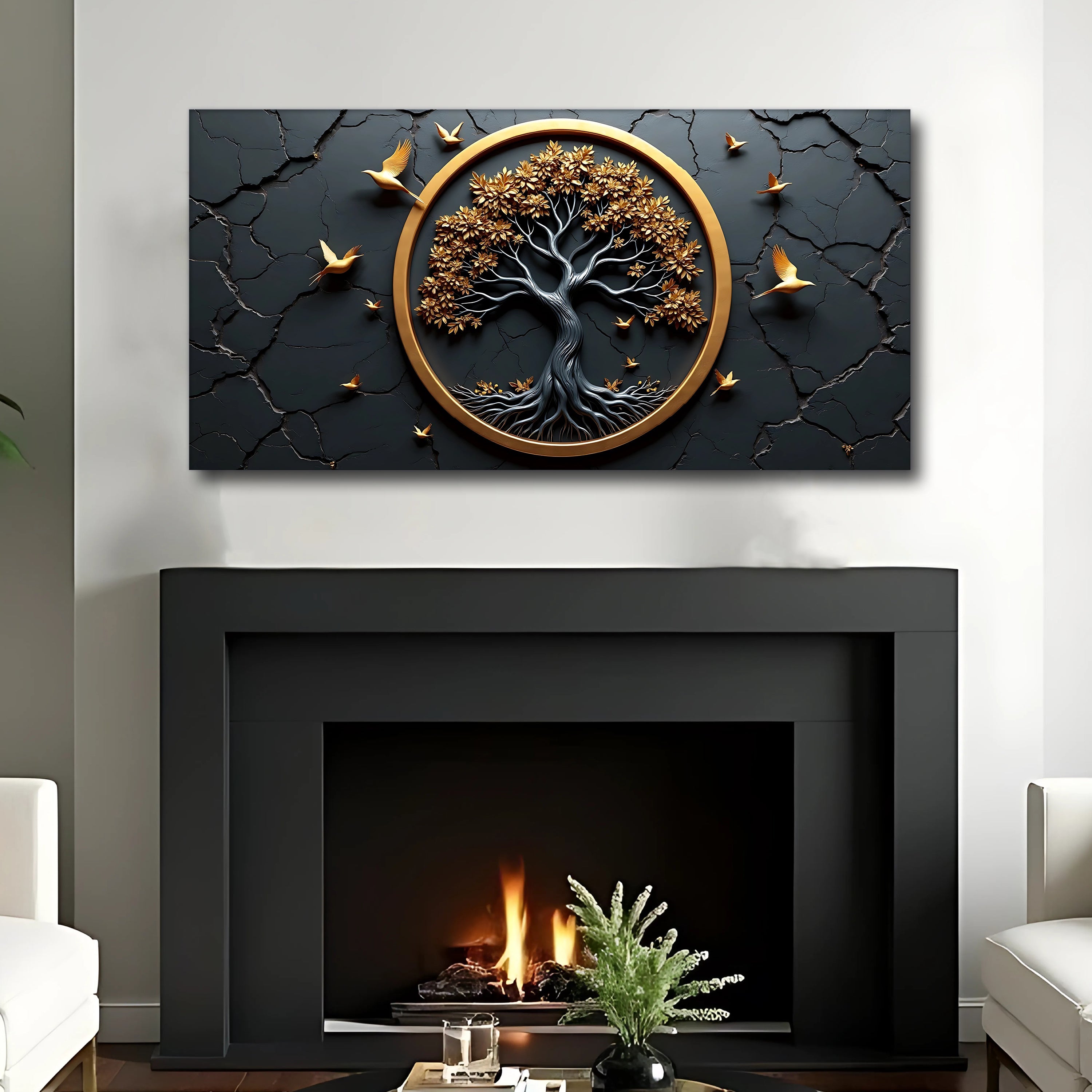 3D Celtic Tree of Life Wall Art IV Tailored Canvases