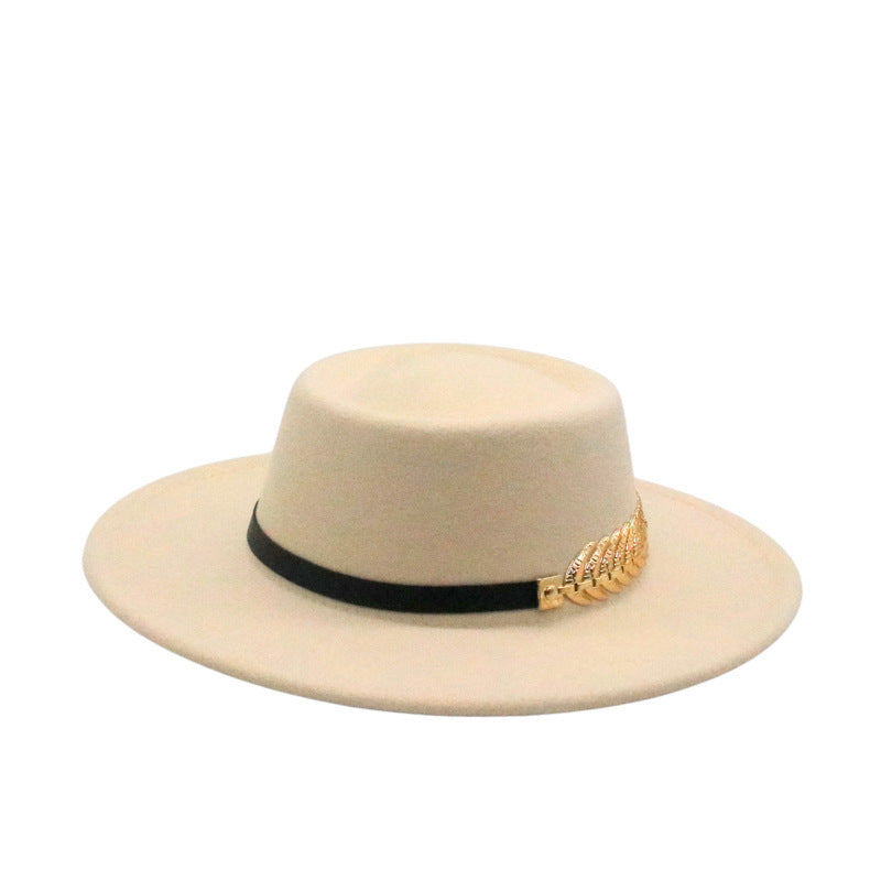 Autumn Winter Women Men  Vintage Fedora Women's Foldable Short Brim  Floppy Hat Gentleman Elegant Warm Hats Lady Party Luxury Caps Classic Summer Beach Sun Hat Stevvex