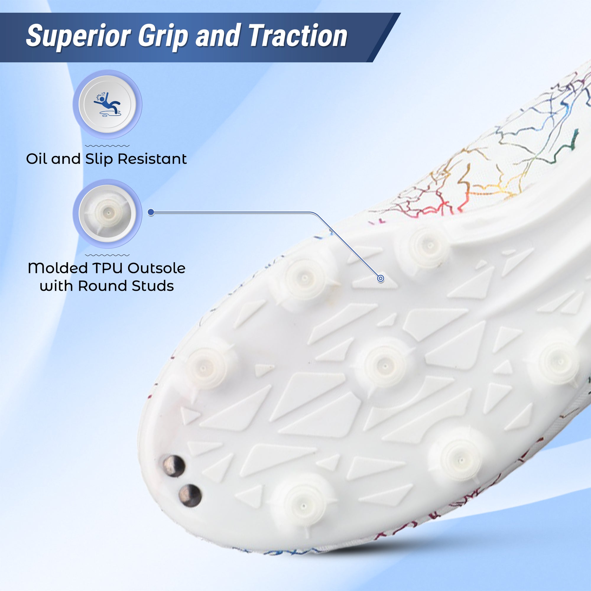 Vizari Zodiac JR Kids Firm Ground (FG) Soccer Cleats – White, Youth Sizes 8C–6Y Under $30