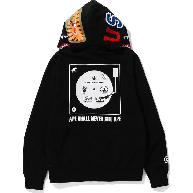 BAPE ABC CAMO SHARK WIDE FIT FULL ZIP DOUBLE A Bathing Ape - BLACK Banlieue91