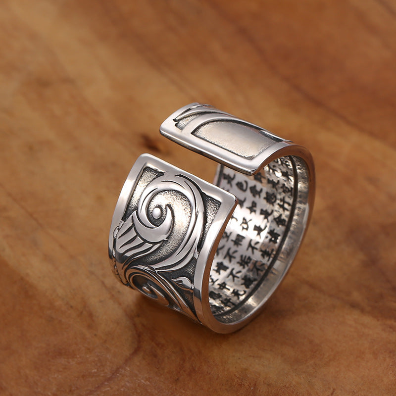 Men And Women Wide Version Personalized Index Finger Ring