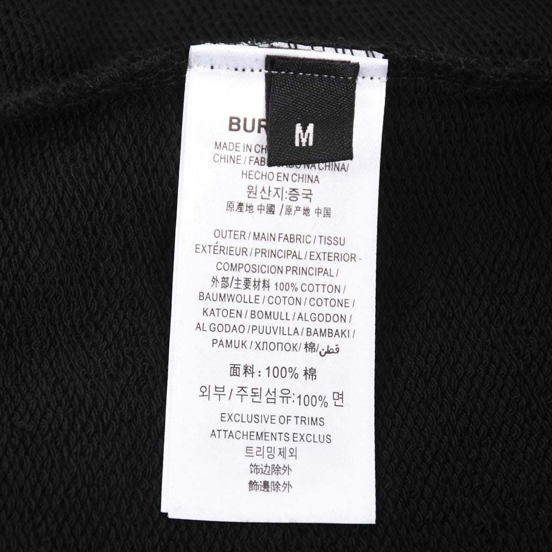 Burberry Logo-Print Cotton-Jersey Hoodie Banlieue91