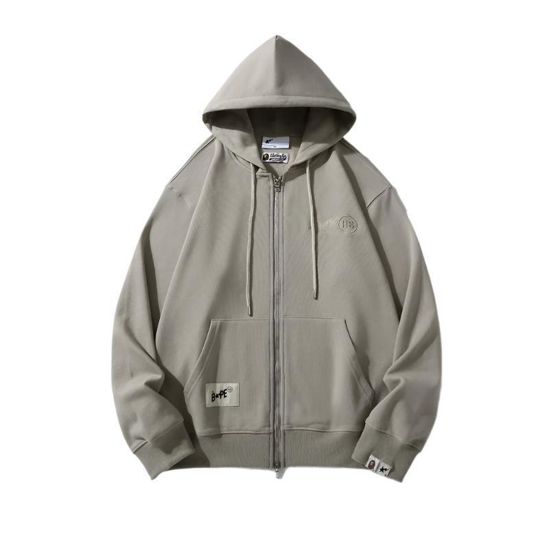 BAPE X HIGHSNOBIETY FULL ZIP HOODIE 'Beige' Banlieue91