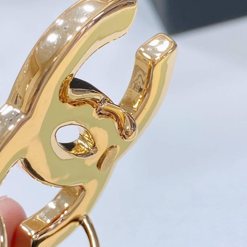 Chanel Women Logo Banding Belt 'White' Banlieue91