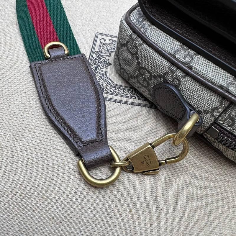 Gucci Grey GG Supreme Super Mini Bag Banlieue91