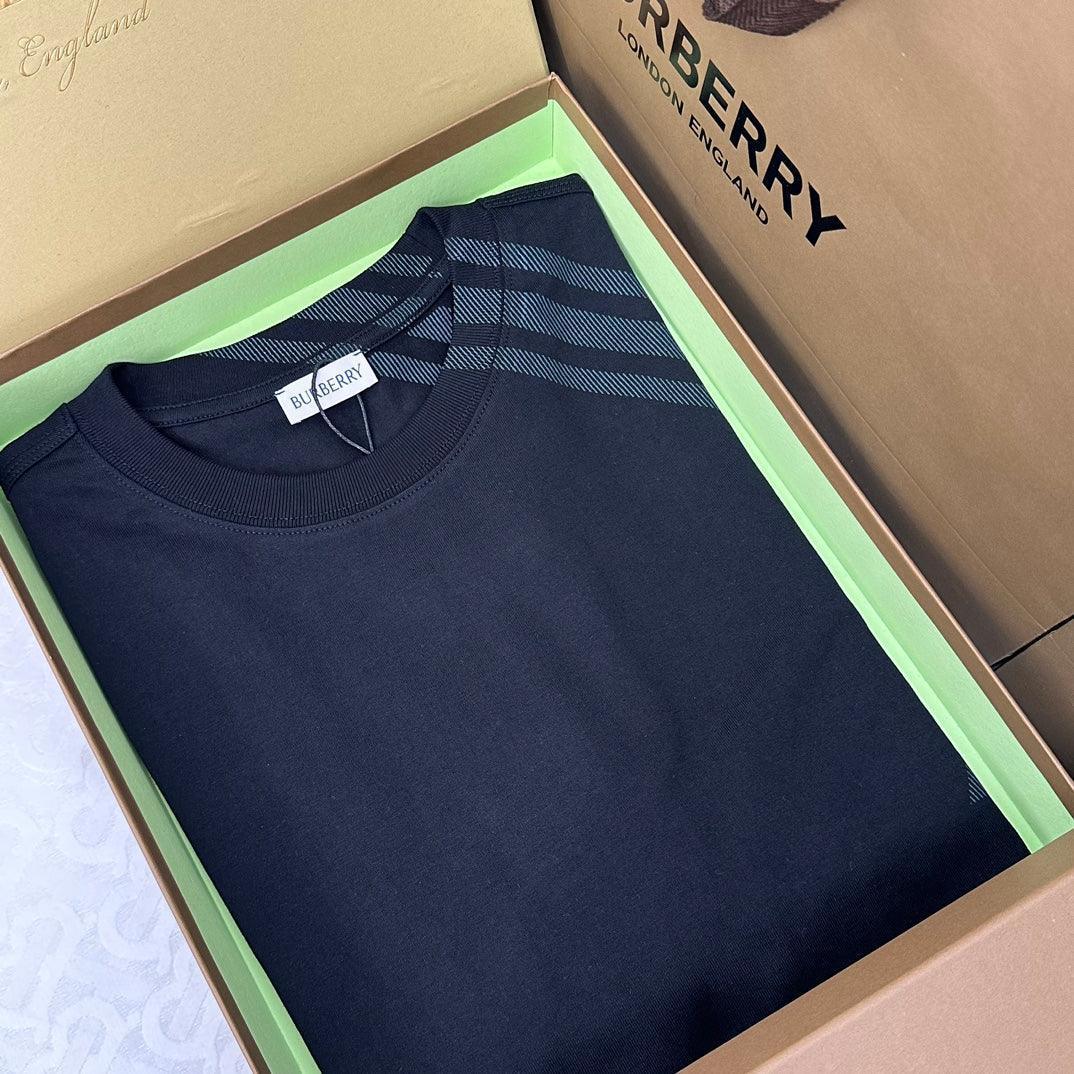 Burberry T-Shirt Without Collar 'Black' Banlieue91