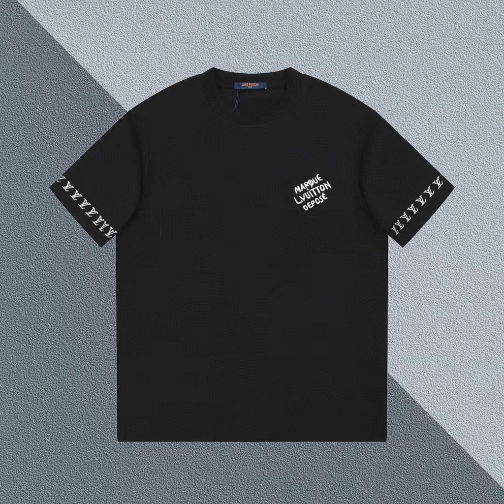 Louis Vuitton T-Shirt Without Collar 'Black' Banlieue91