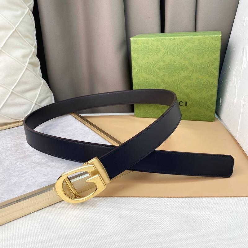 GUCCI Embellished coated-canvas and leather belt 'Black' Banlieue91