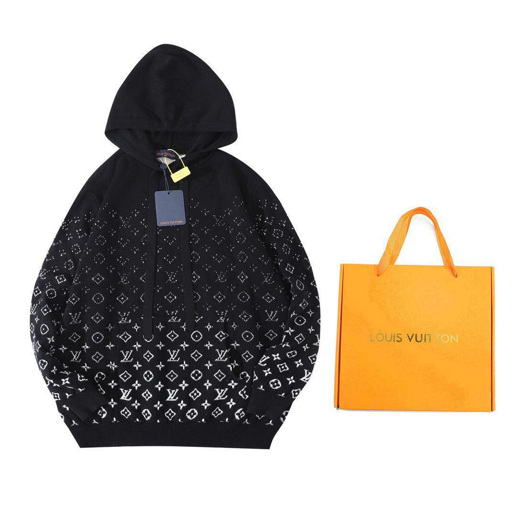 Louis Vuitton Black Monogram Hoodie Banlieue91