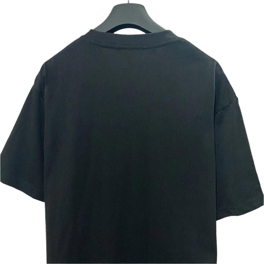 Balenciaga Black T-Shirt Without Collar Banlieue91