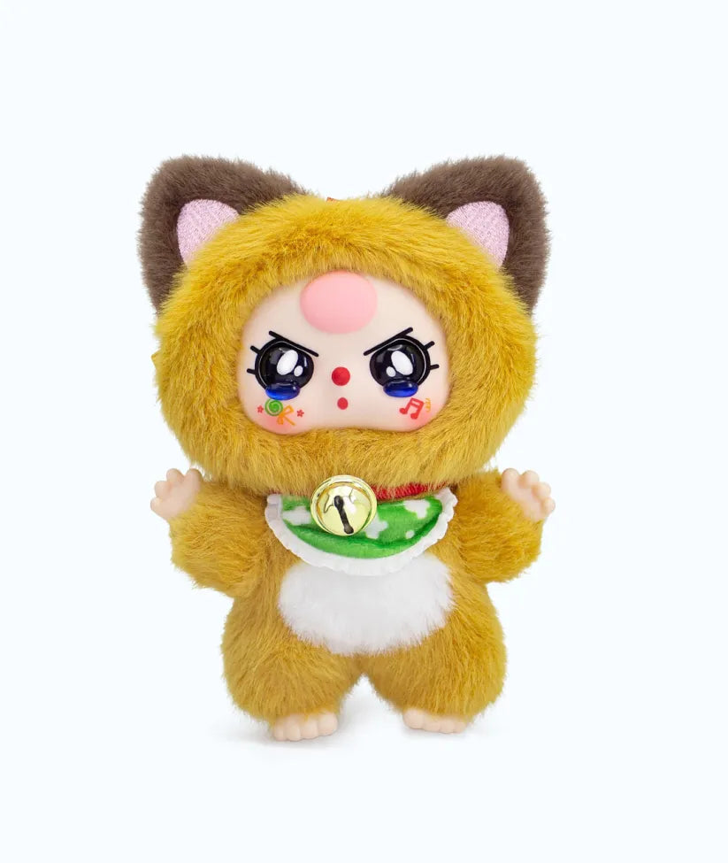 Baby Three Billionaire Cat Plush Series Blind Box Labubu Loot