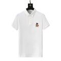 Fendi White T-shirt with Collar Banlieue91