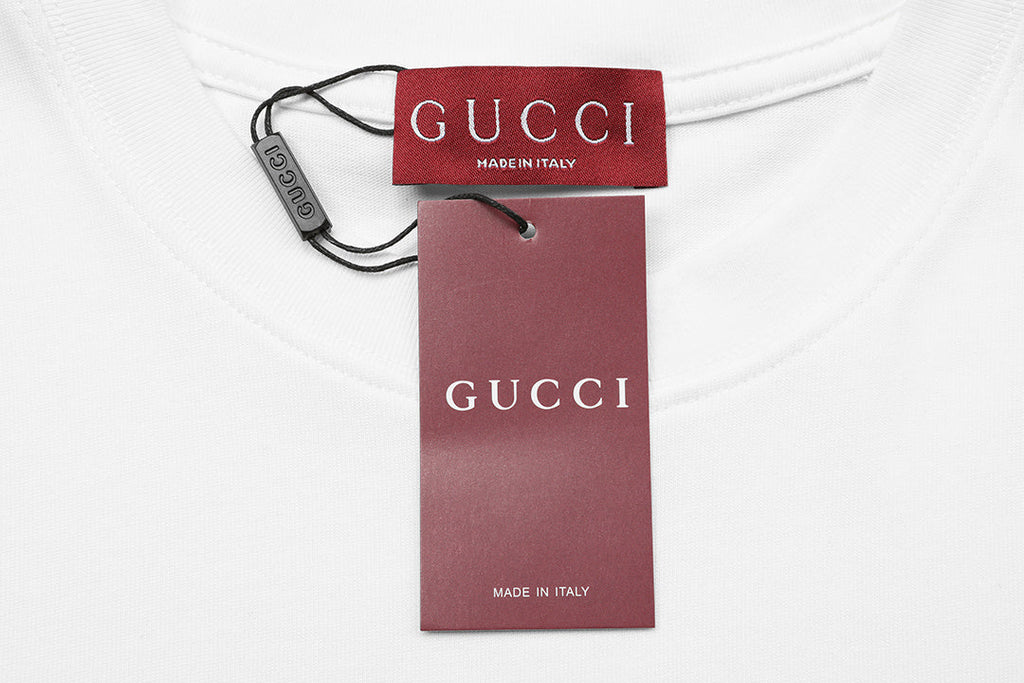Gucci T-Shirt Without Collar 'White'