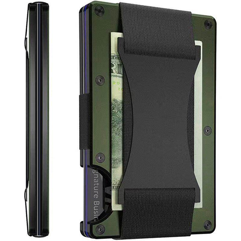 Carbon Fiber Wallet - RFID Blocking Metal Card Holder SmartPursue™