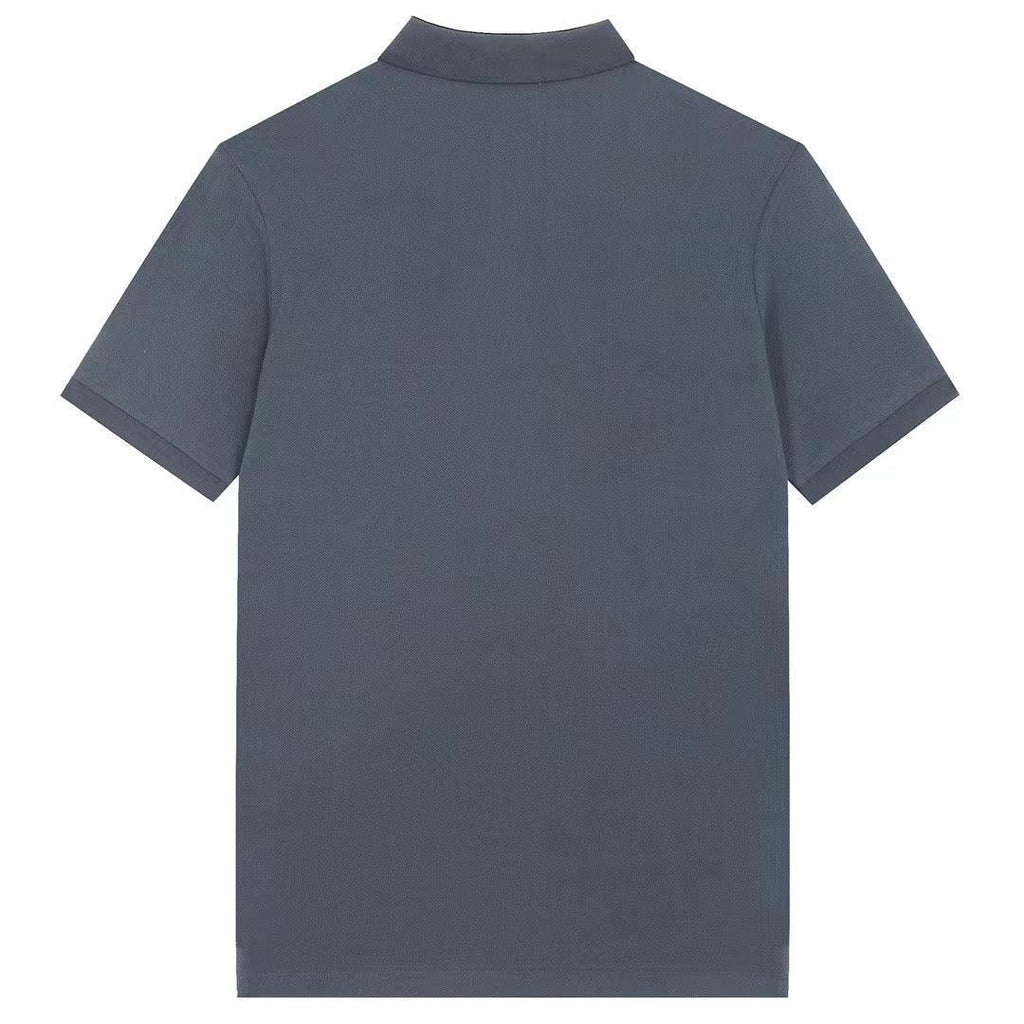 Burberry Dark Grey T-Shirt With Collar Banlieue91