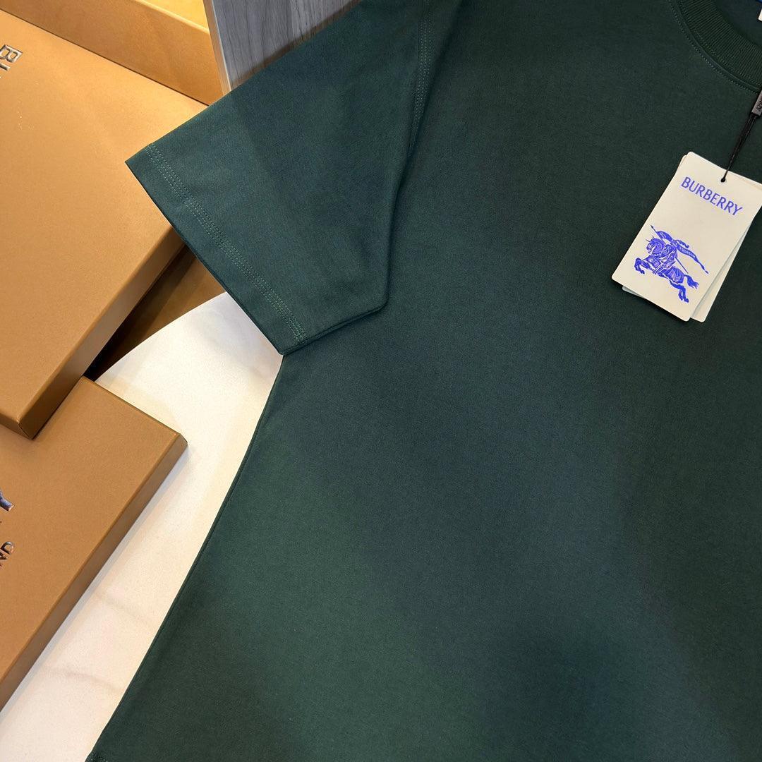 Burberry T-Shirt Without Collar 'Green' Banlieue91