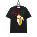 Gucci Banana Cat T-Shirt Without Collar 'Black' Banlieue91