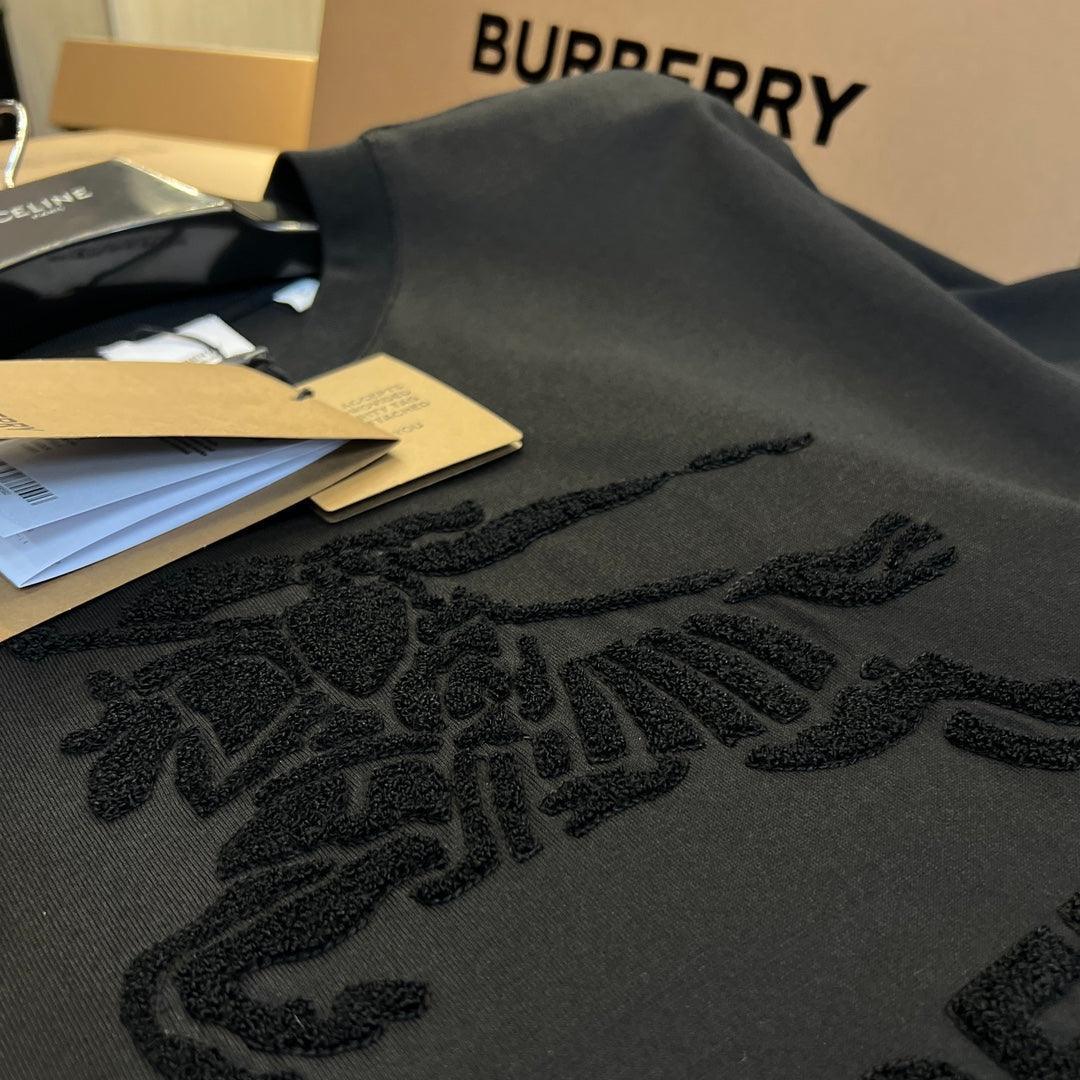 Burberry T-Shirt Without Collar 'Black' Banlieue91