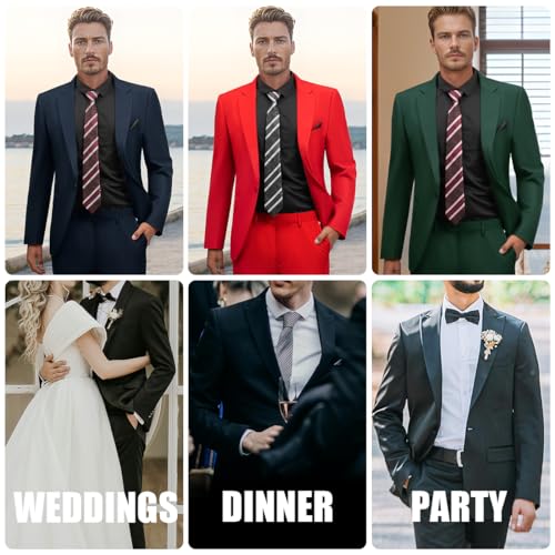 WYWK Men's Classic 2-piece Formal Suit WYWK