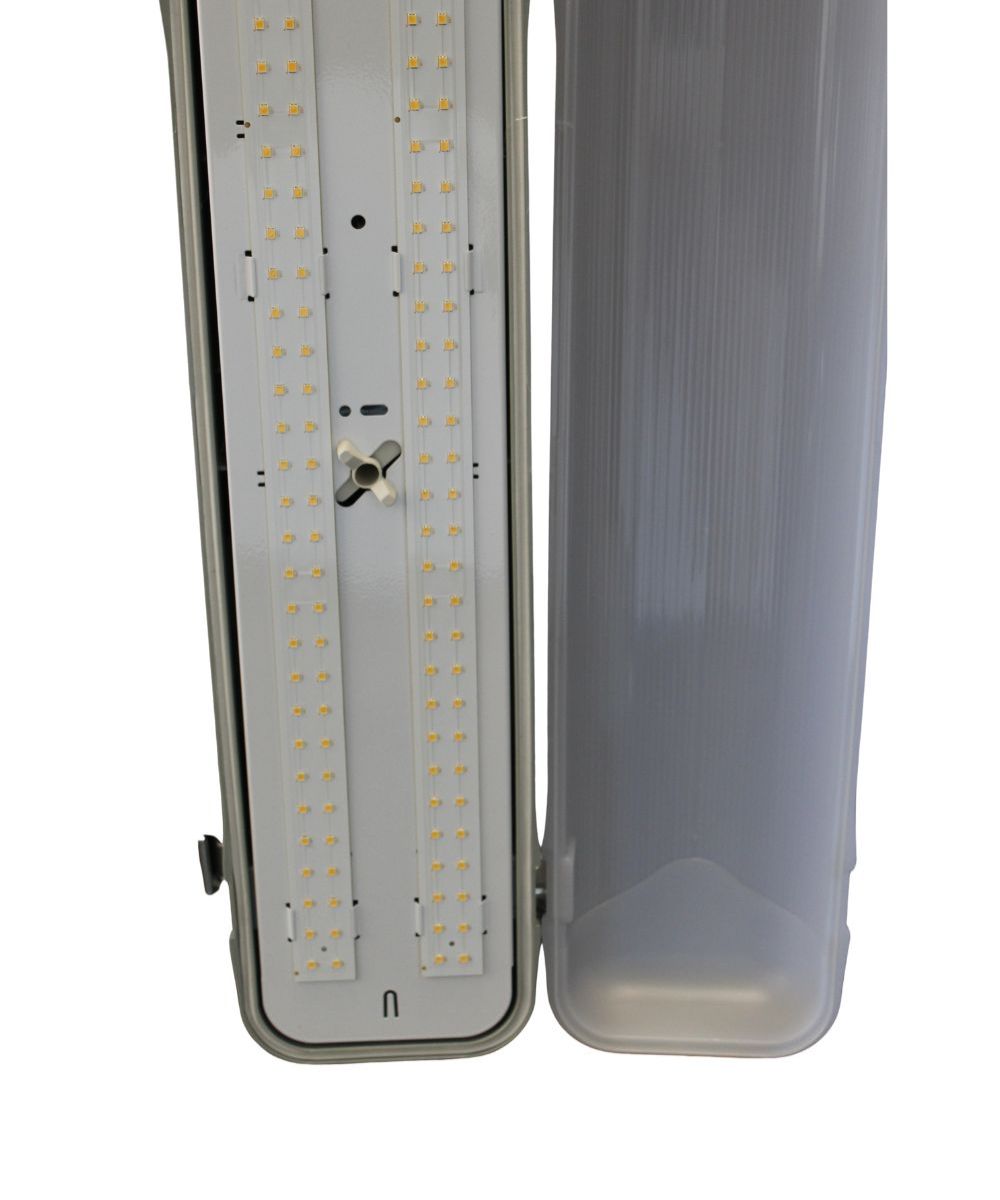 50"w Linear Vapor Tight 1-Light Integrated LED Light Strip [6 PACK] by RP Lighting LampsUSA