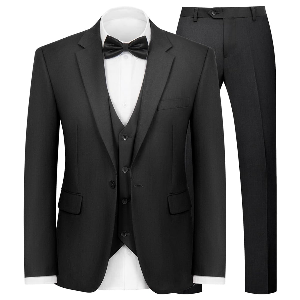 WYWK Men's Classic Three-piece Formal Suit WYWK
