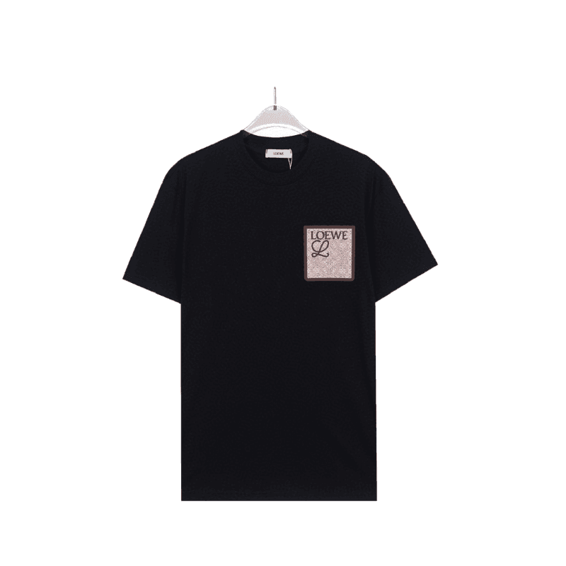 Loewe T-Shirt Without Collar 'Black' Banlieue91