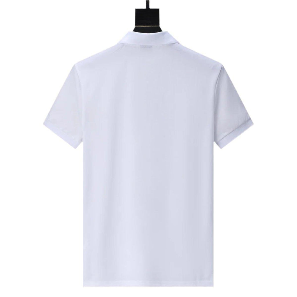 Hugo Boss White T-Shirt with Collar Banlieue91