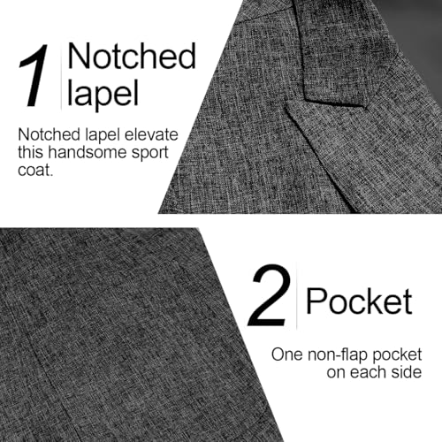 WYWK Men's Casual Suit Jacket for Spring and Summer WYWK
