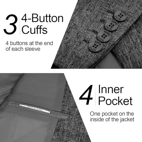 WYWK Men's Casual Suit Jacket for Spring and Summer WYWK