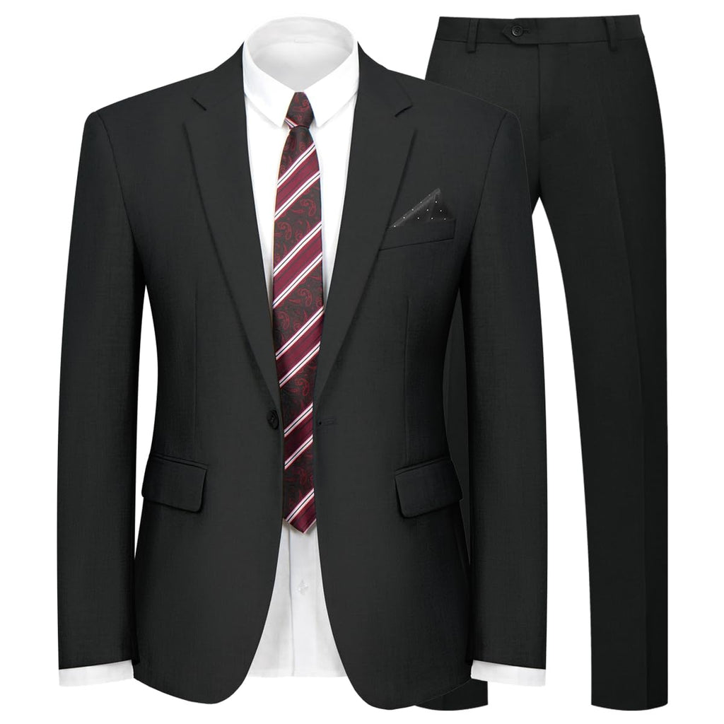 WYWK Men's Classic 2-piece Formal Suit WYWK