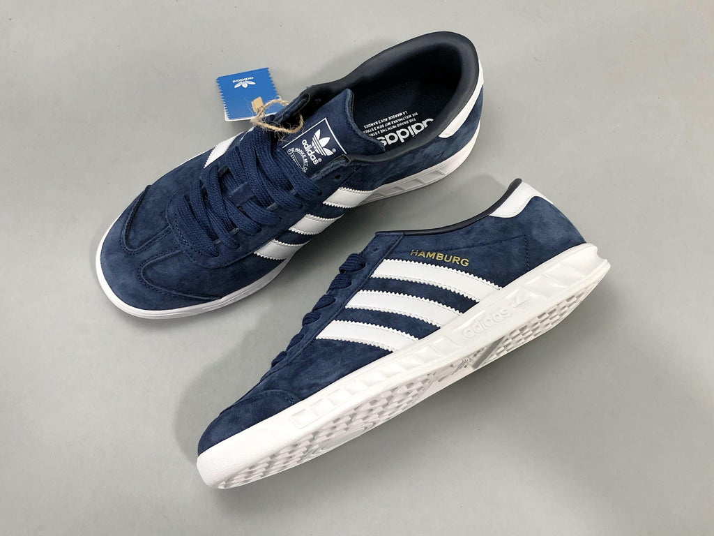 Adidas Originals Hamburg 'Dark Blue White' Banlieue91