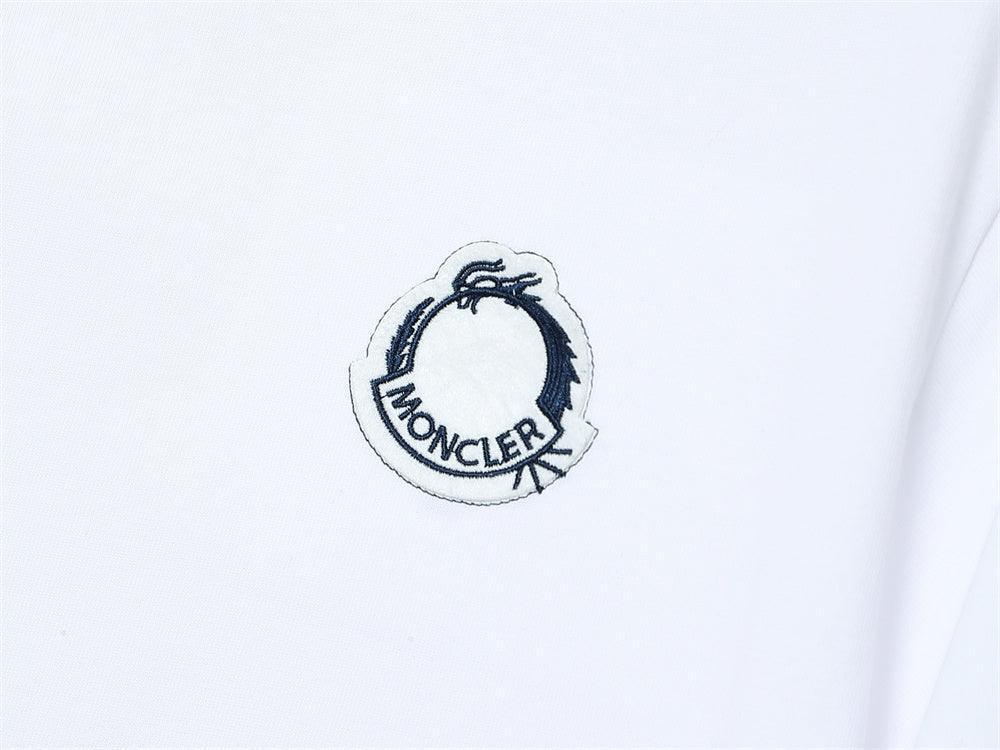 Moncler T-Shirt Without Collar 'White' Banlieue91
