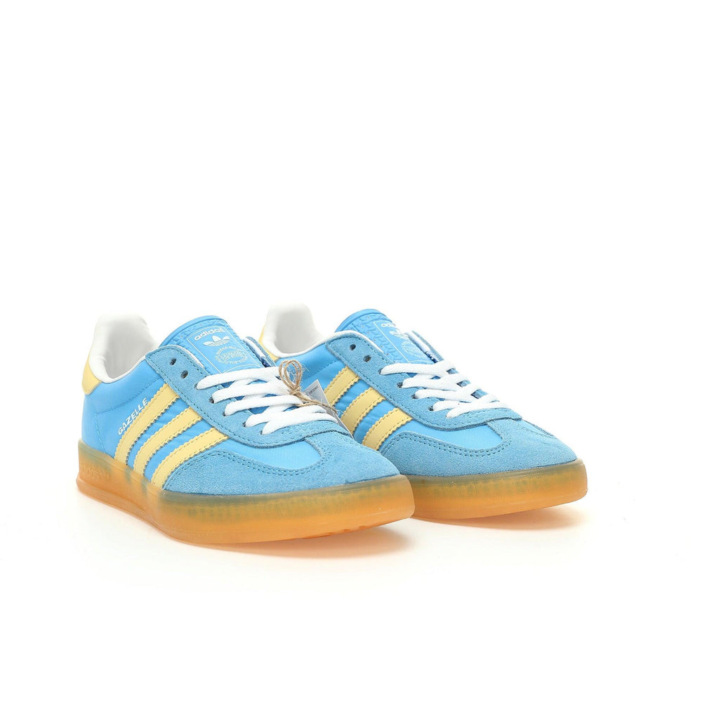 Adidas Gazelle Indoor Semi Blue Burst Almost Yellow Banlieue91