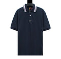 Gucci Blue T-shirt with a collar Banlieue91