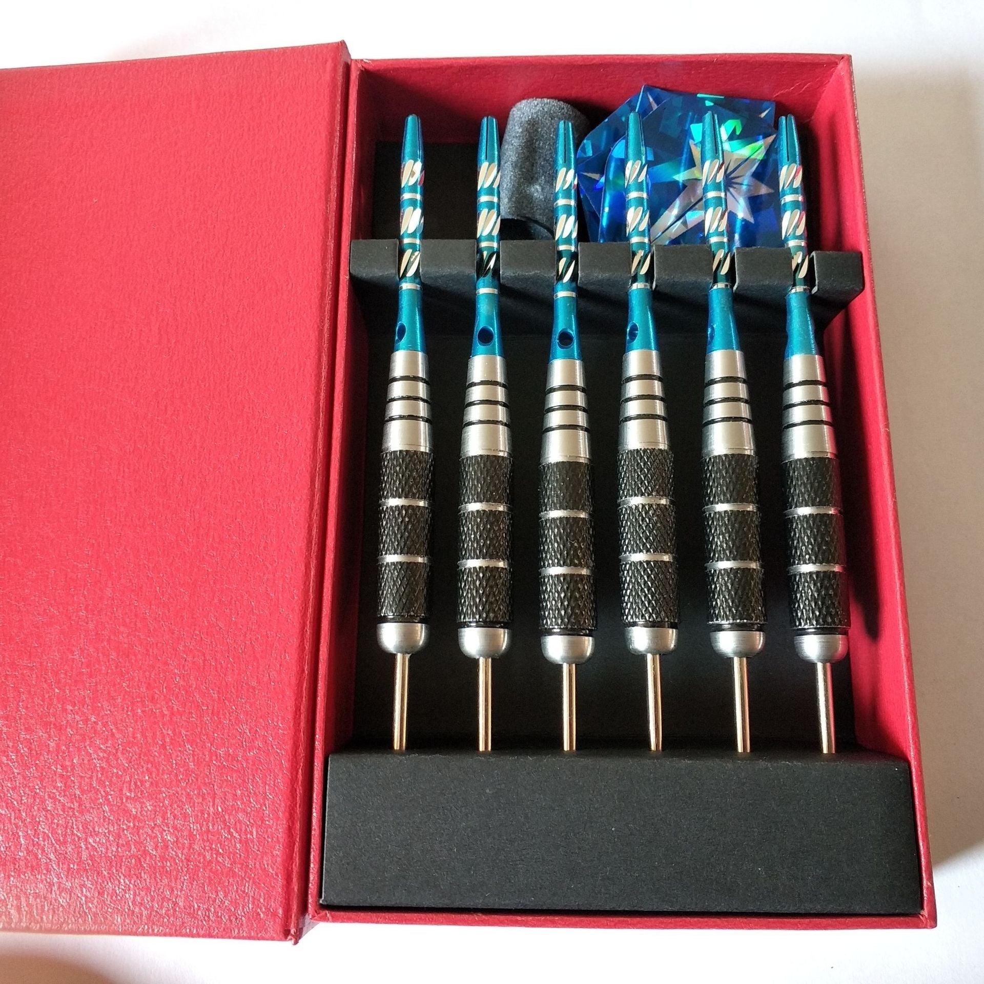 Needle Darts 22g Stainless Iron Darts Carved Aluminum Rod Set