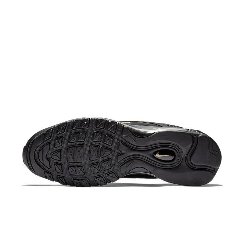 Nike Air Max 97 Leather Black Gold Banlieue91