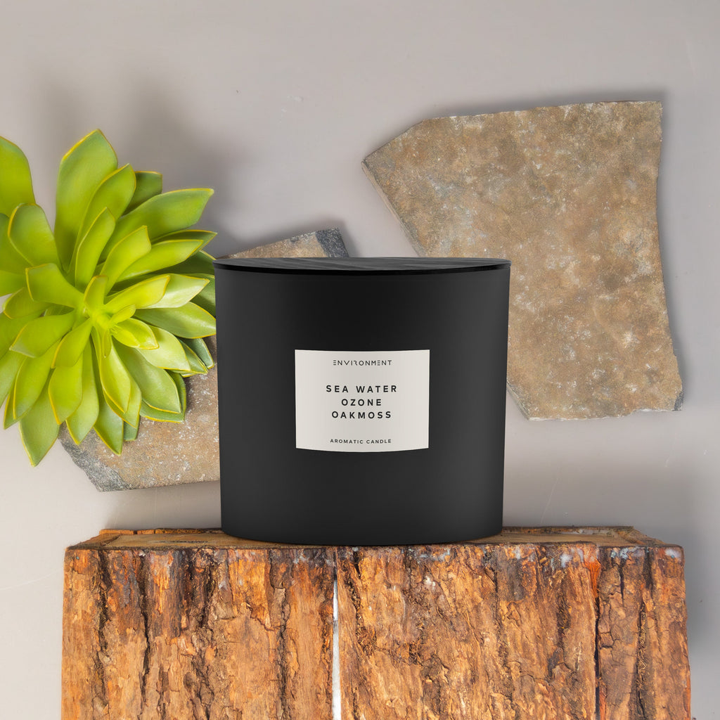 55oz Sea Water | Ozone | Oakmoss Candle (Inspired by Davidoff Cool Water®)