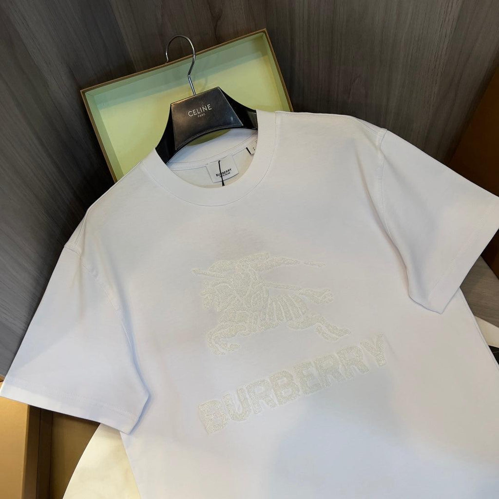 Burberry T-Shirt Without Collar 'White' Banlieue91