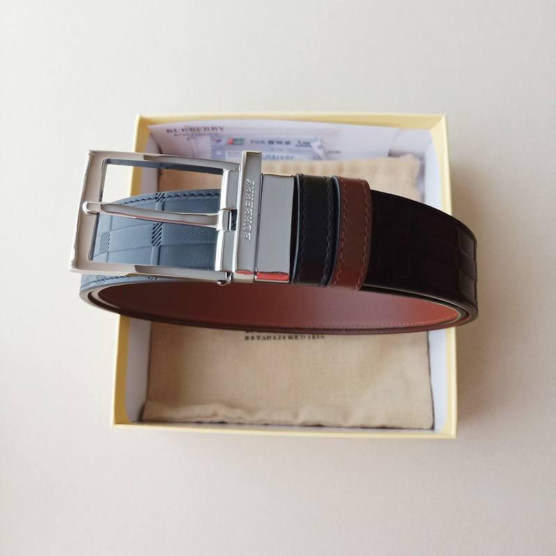 Burberry Leather Vintage Belt 'Black' Banlieue91