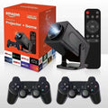 Android Projector Game Console - Portable Home Entertainment System with High-Quality Projection