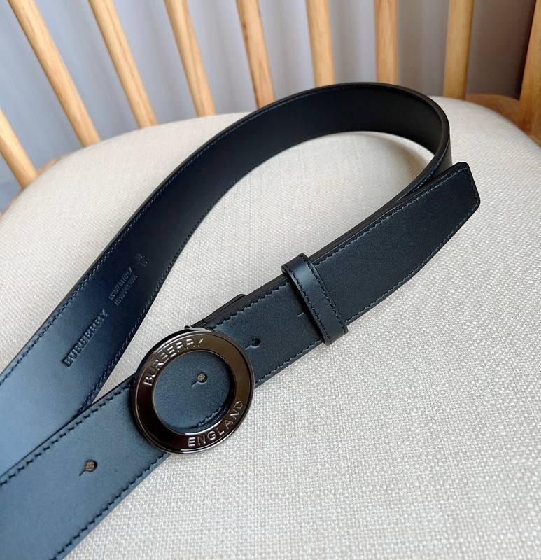 Burberry Leather Vintage Belt 'Black' Banlieue91