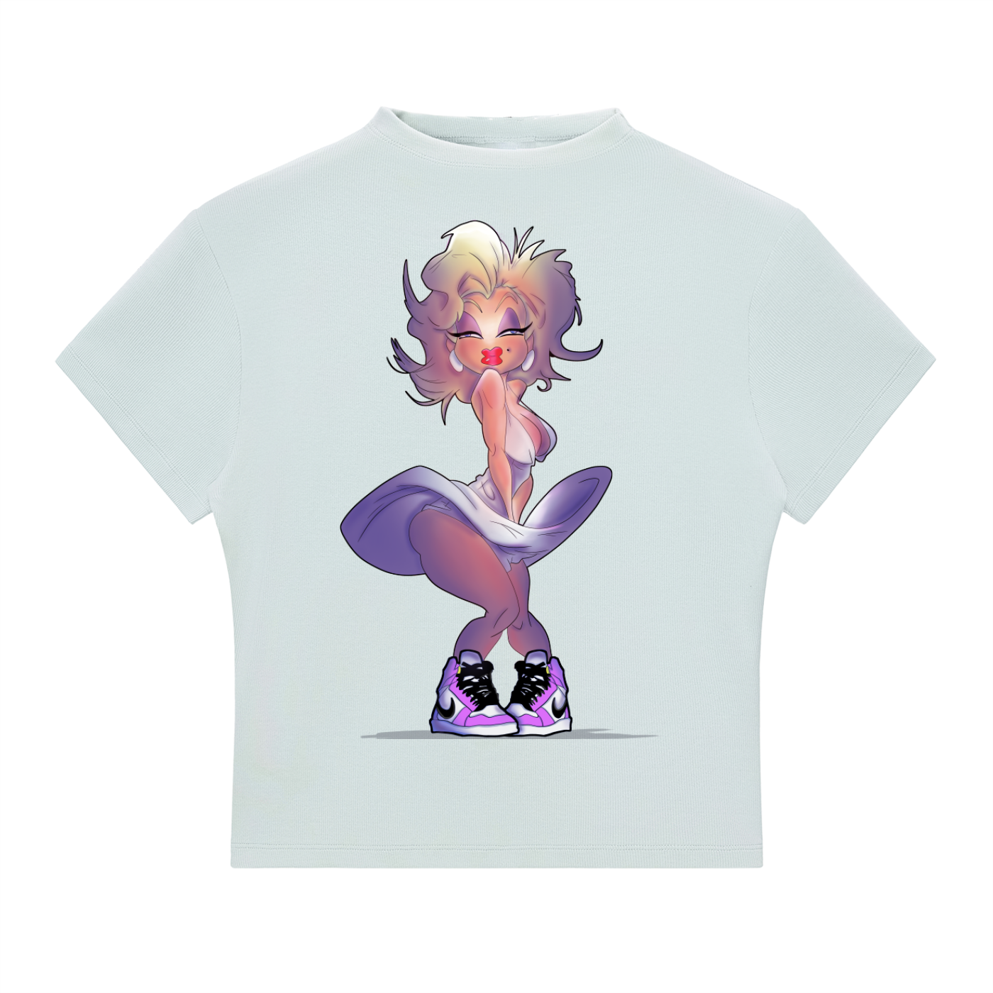 Essential Slim Fit Mock Neck T-Shirt
