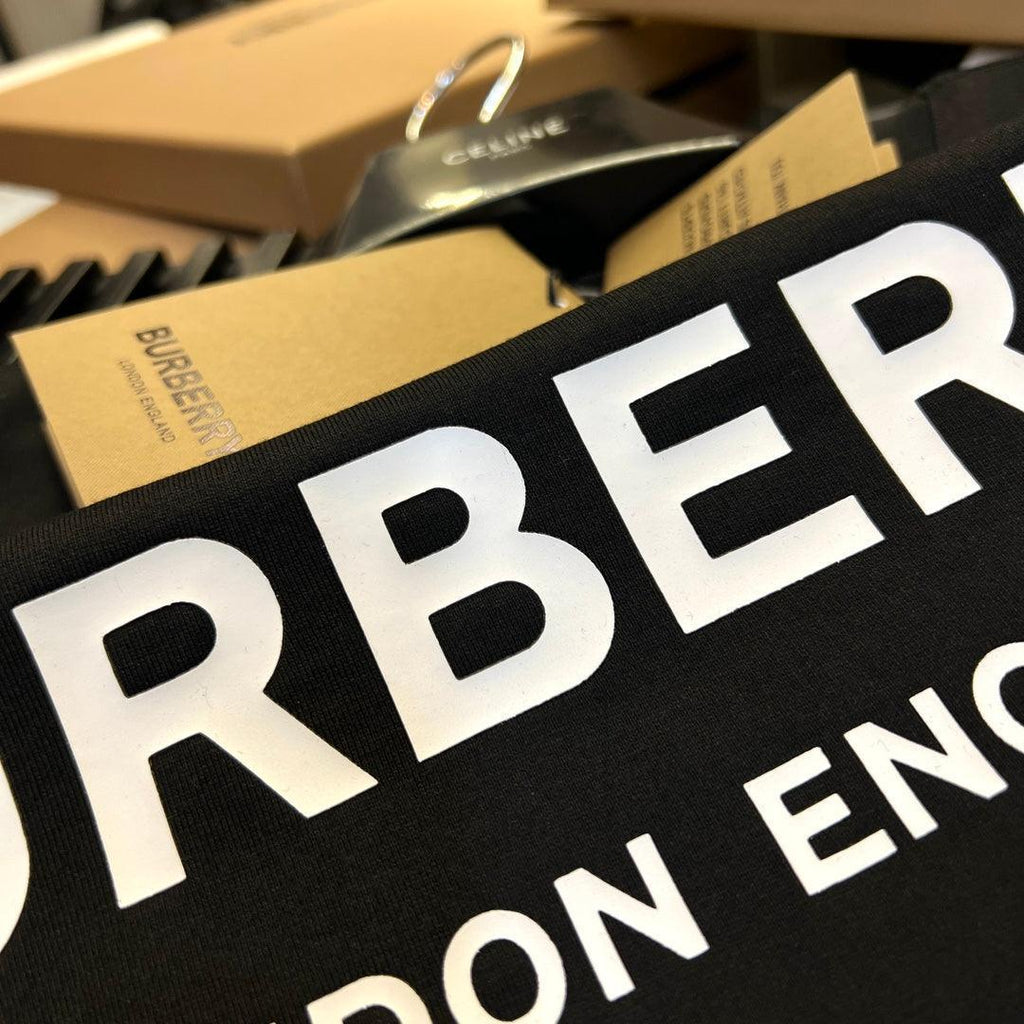 Burberry T-Shirt Without Collar 'Black & White' Banlieue91