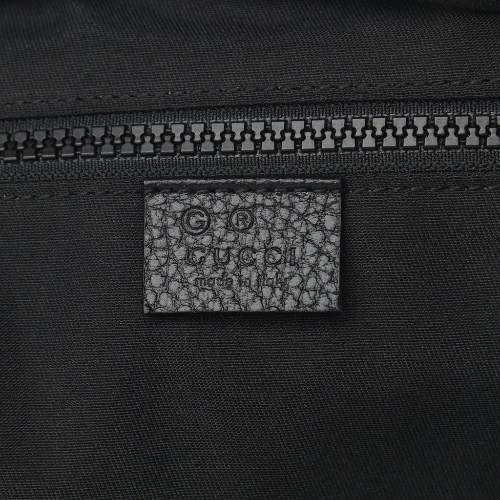 Gucci Nylon Monogram Slim Backpack Black Banlieue91