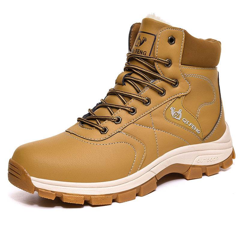 Winter High-top Outdoor Martin Men's Boots Casual Hiking Cotton Shoes