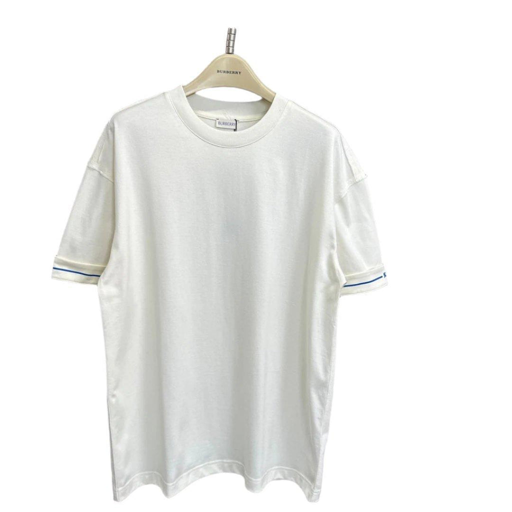 Burberry Cream T-Shirt Without Collar Banlieue91