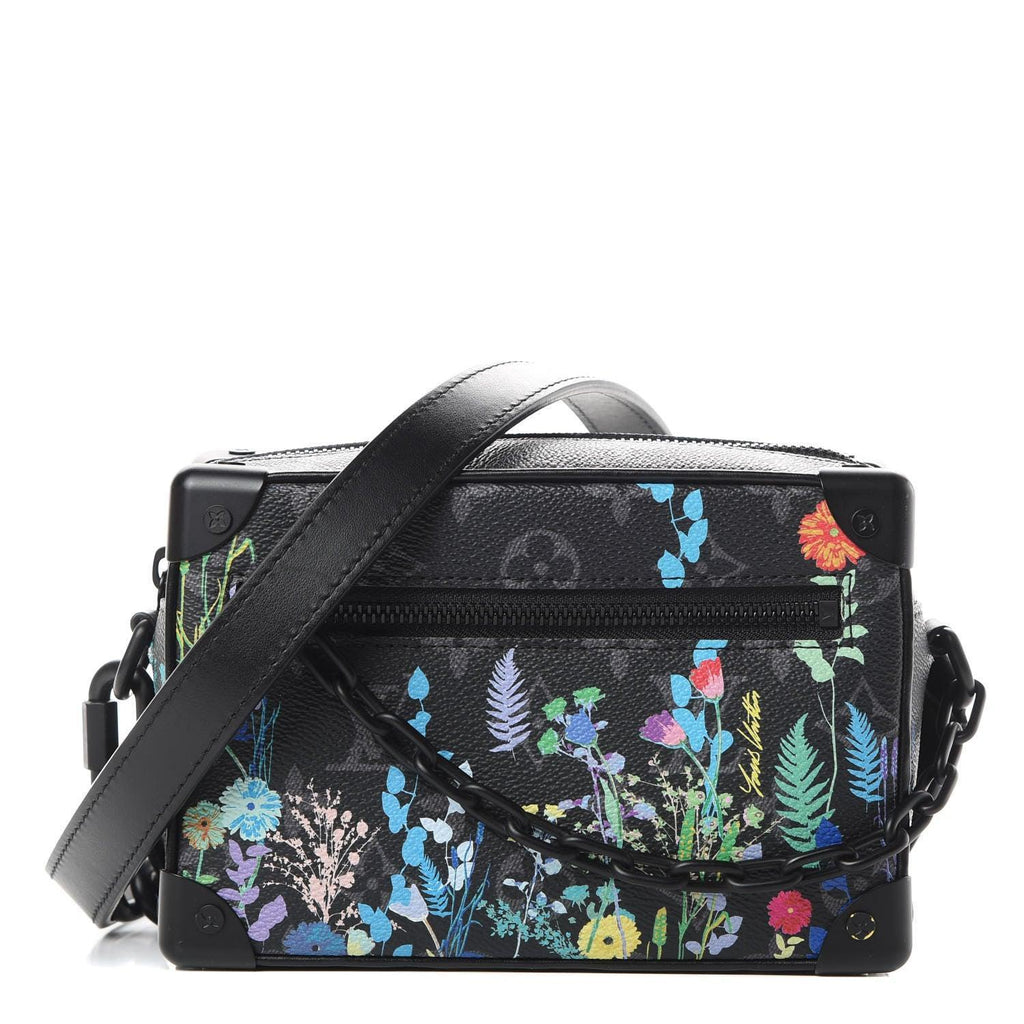 Louis Vuitton Monogram Eclipse Flower Print Mini Soft Trunk Women's Bag Banlieue91